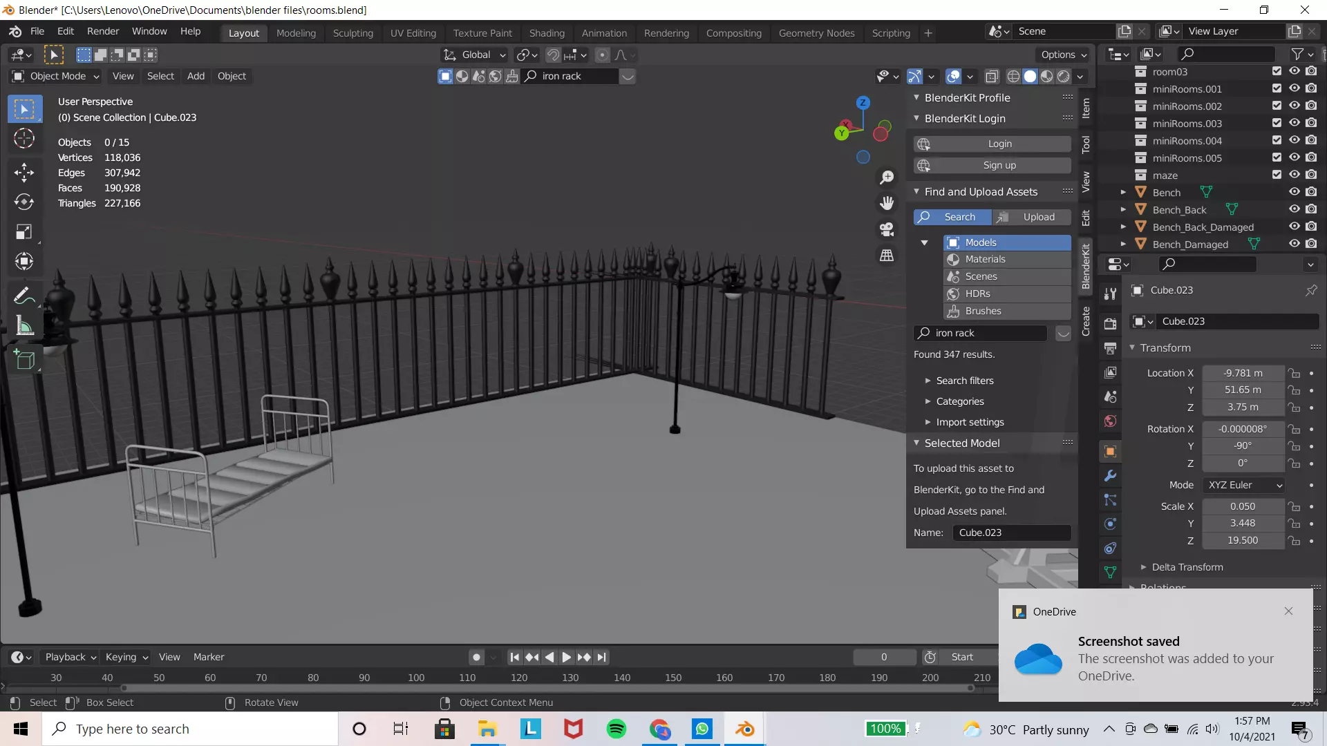 creepy place Free 3D model_0
