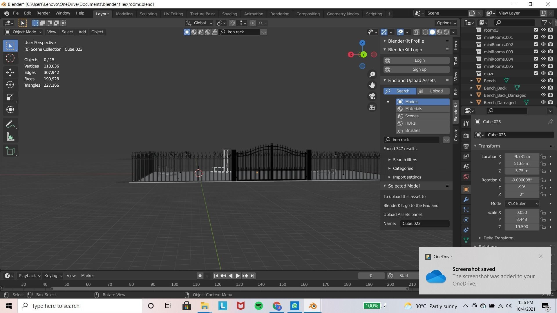 creepy place Free 3D model_3