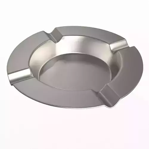 Ashtray 02 Low-poly 3D model