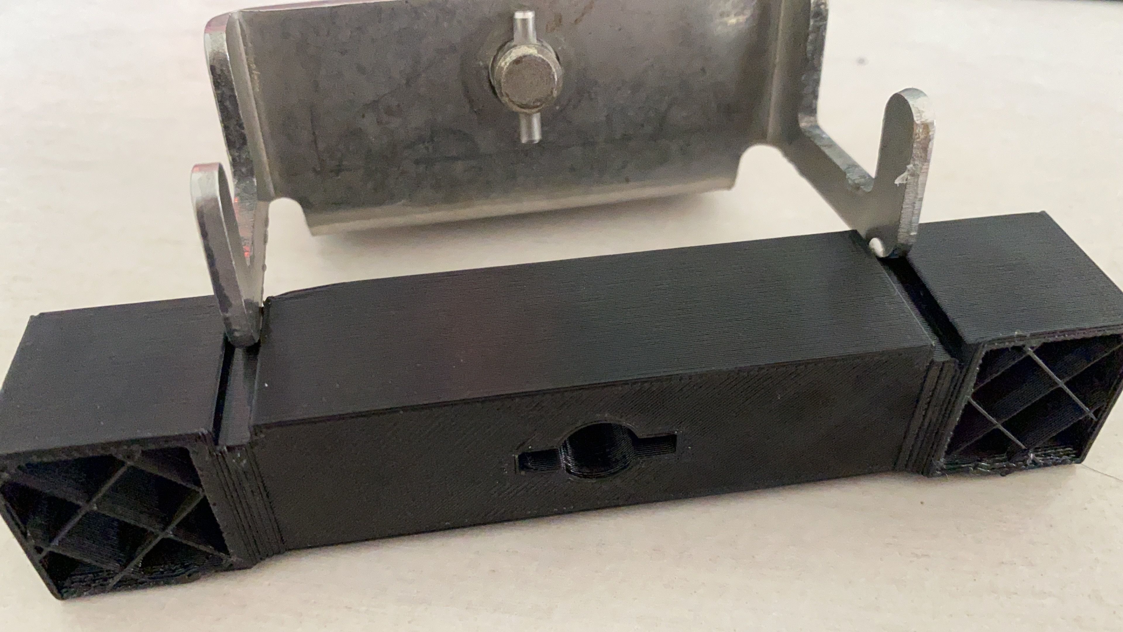 Minn Kota electric boat motor to yamaha steering adapter 3D print model_4