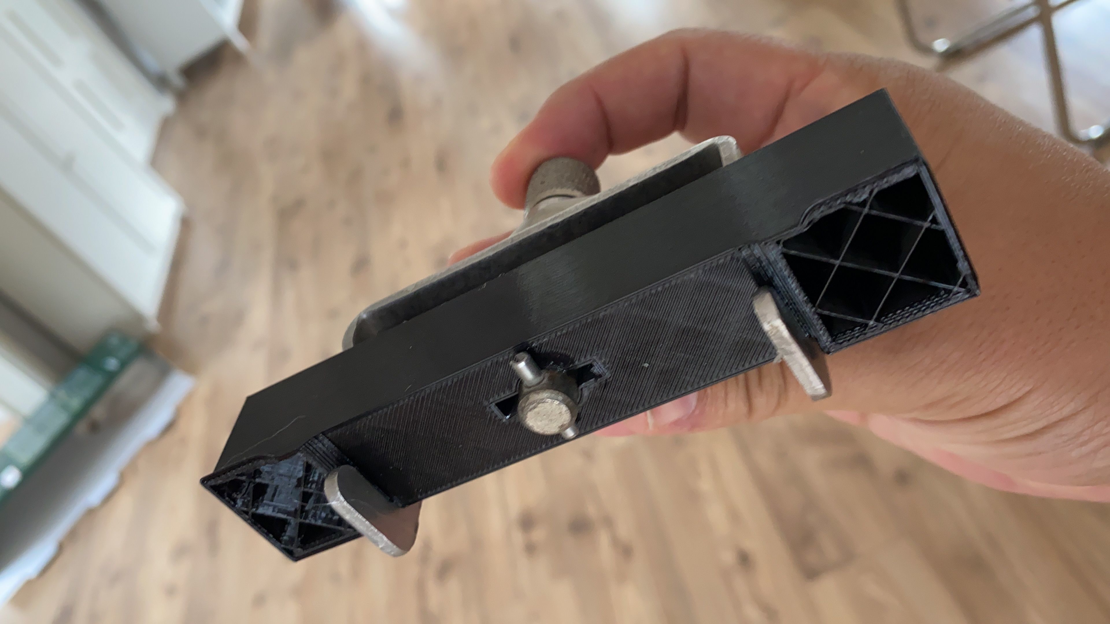 Minn Kota electric boat motor to yamaha steering adapter 3D print model_3