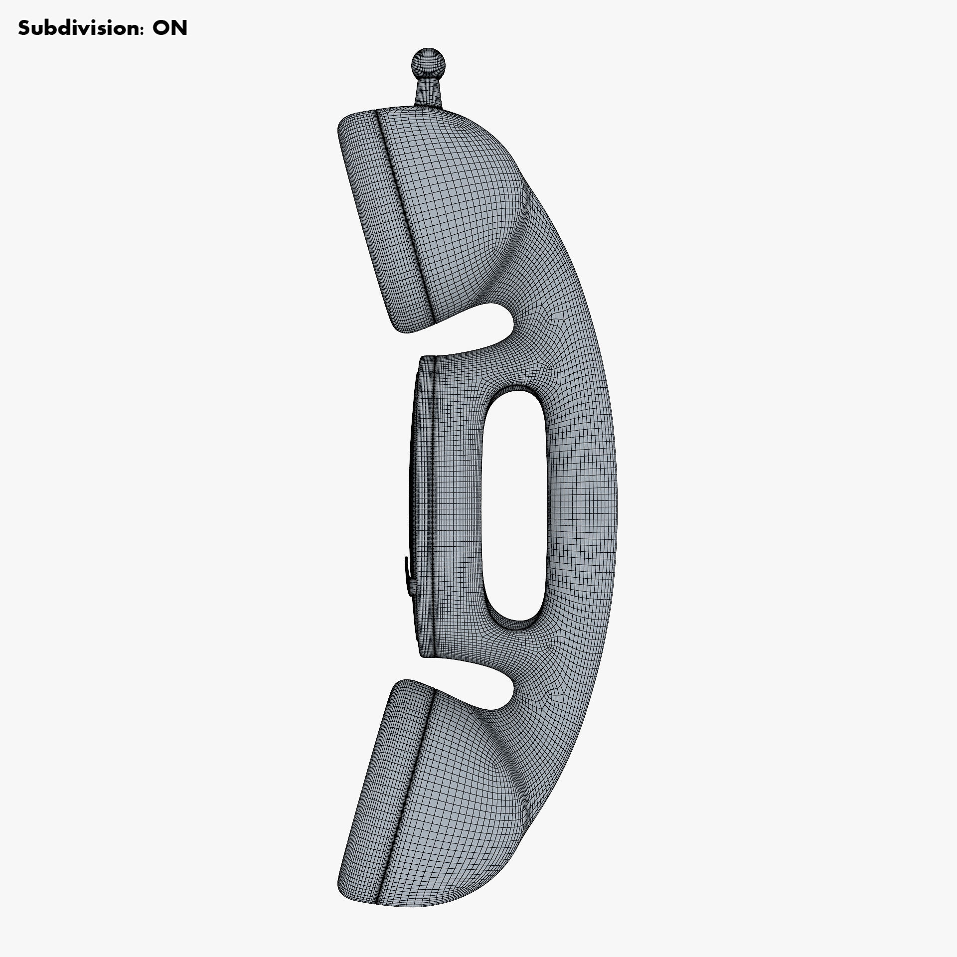 Funny Rotary Mobile Phone v 1 3D model_22