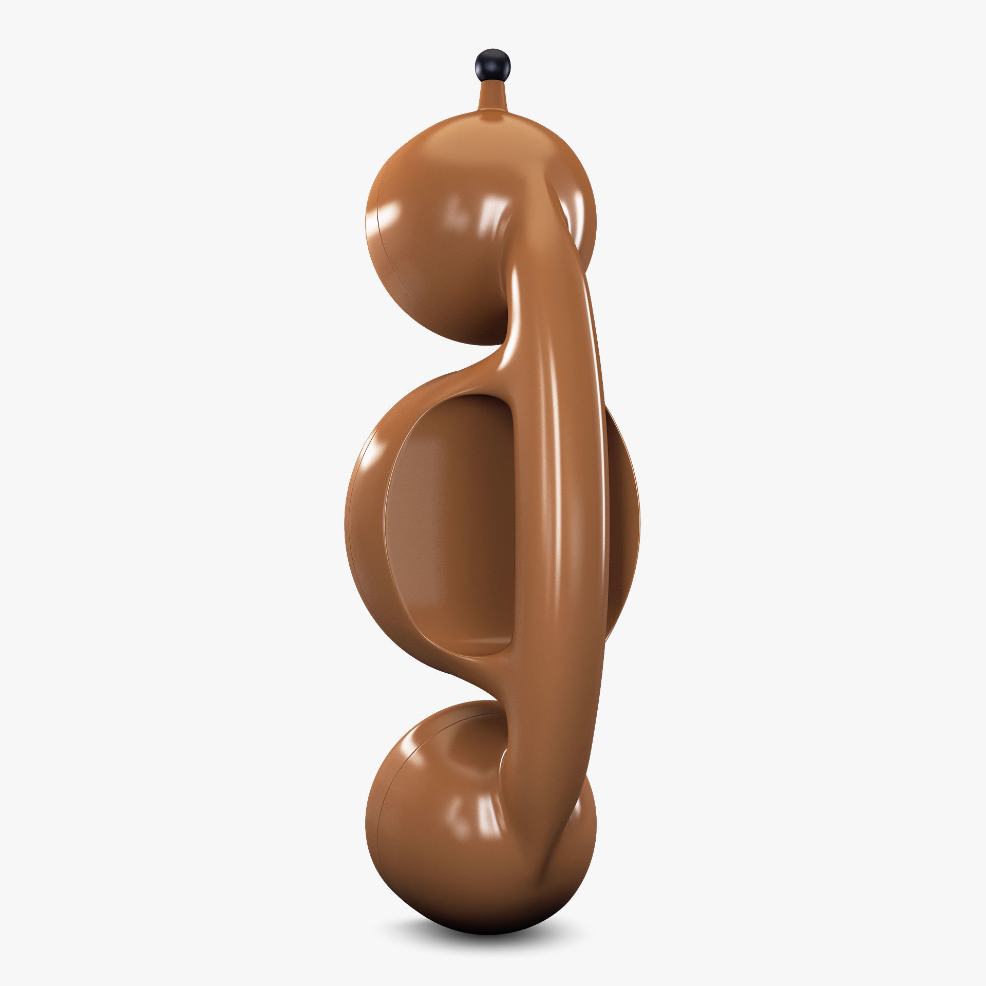 Funny Rotary Mobile Phone v 1 3D model_4