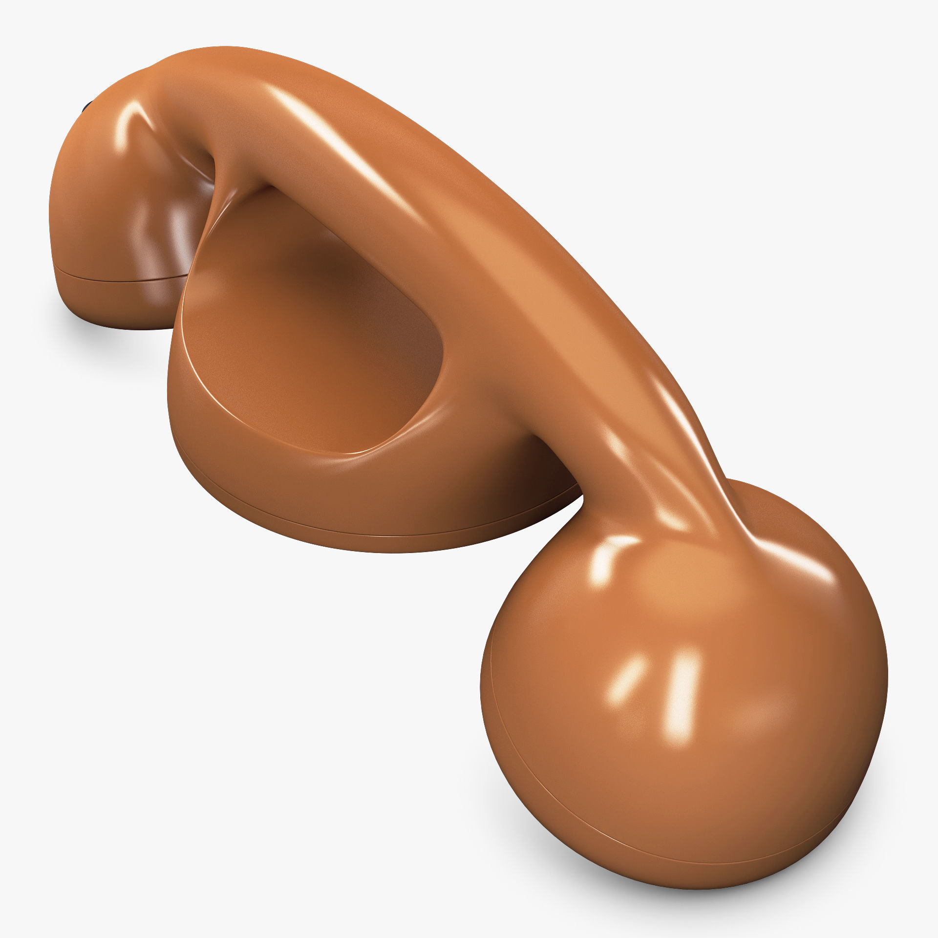 Funny Rotary Mobile Phone v 1 3D model_6