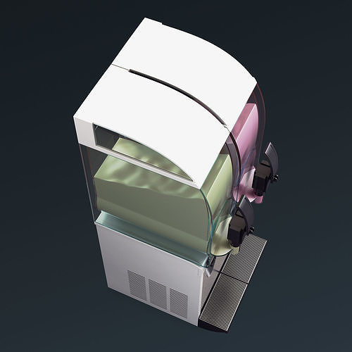 Ice Cream Dispenser v 2 3D model 7