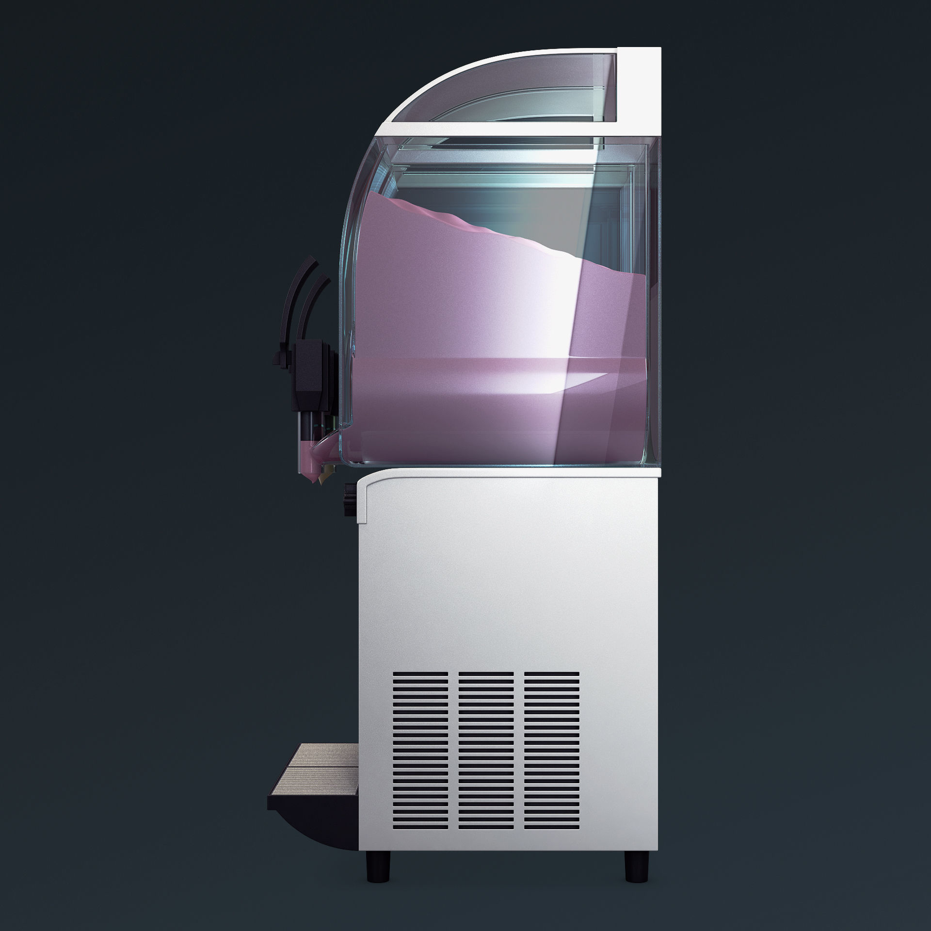 Ice Cream Dispenser v 2 3D model_4