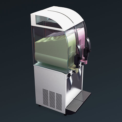 Ice Cream Dispenser v 2 3D model 4