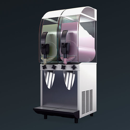 Ice Cream Dispenser v 2 3D model 2