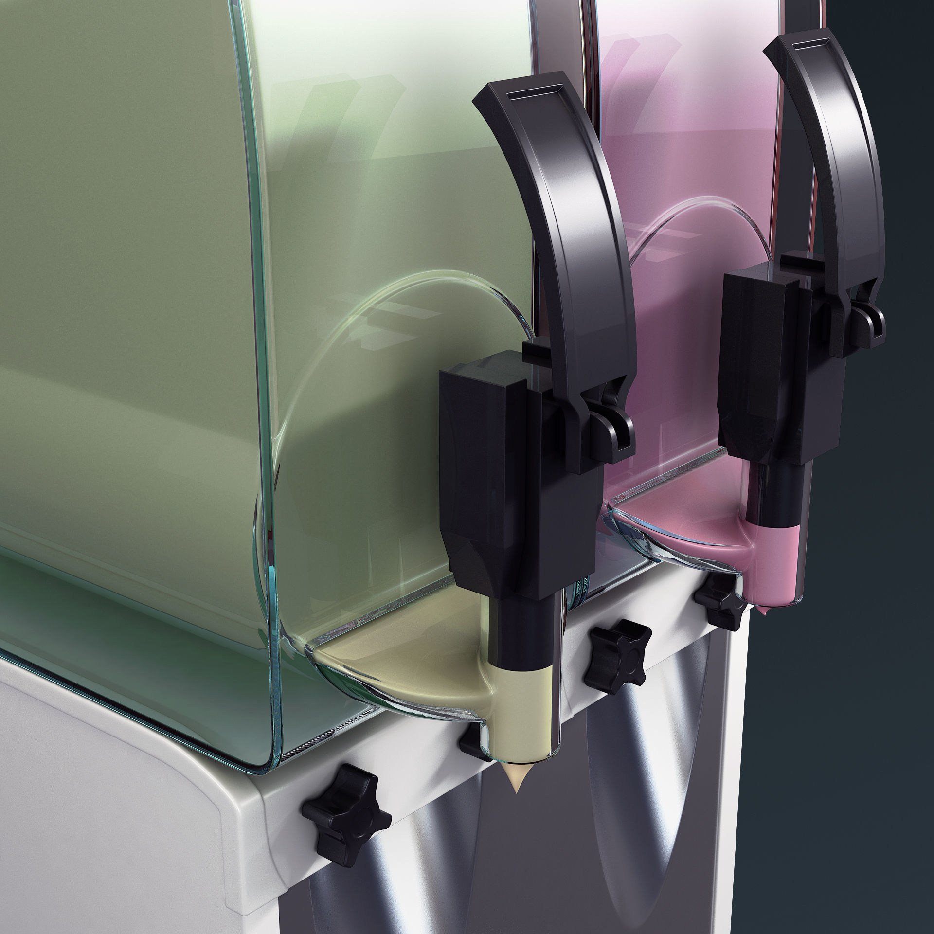 Ice Cream Dispenser v 2 3D model_7