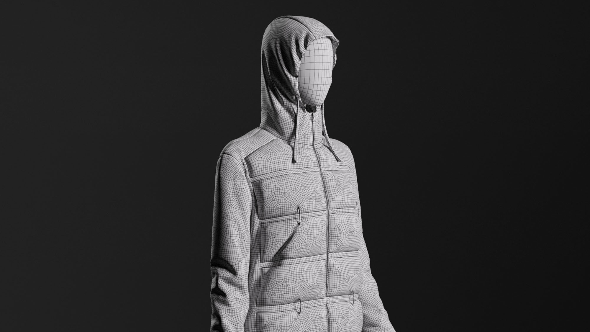 Craig Green Lantz Jacket Set 3D model_7