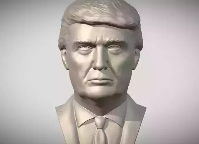 Donald Trump bust for 3D printing 3D print model