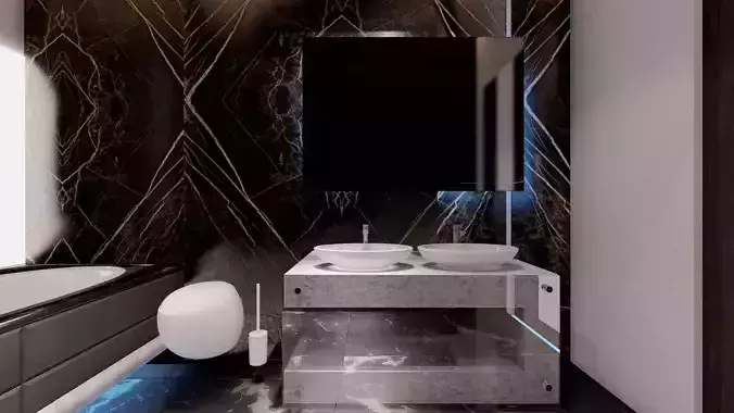 Bathroom Design 3D model