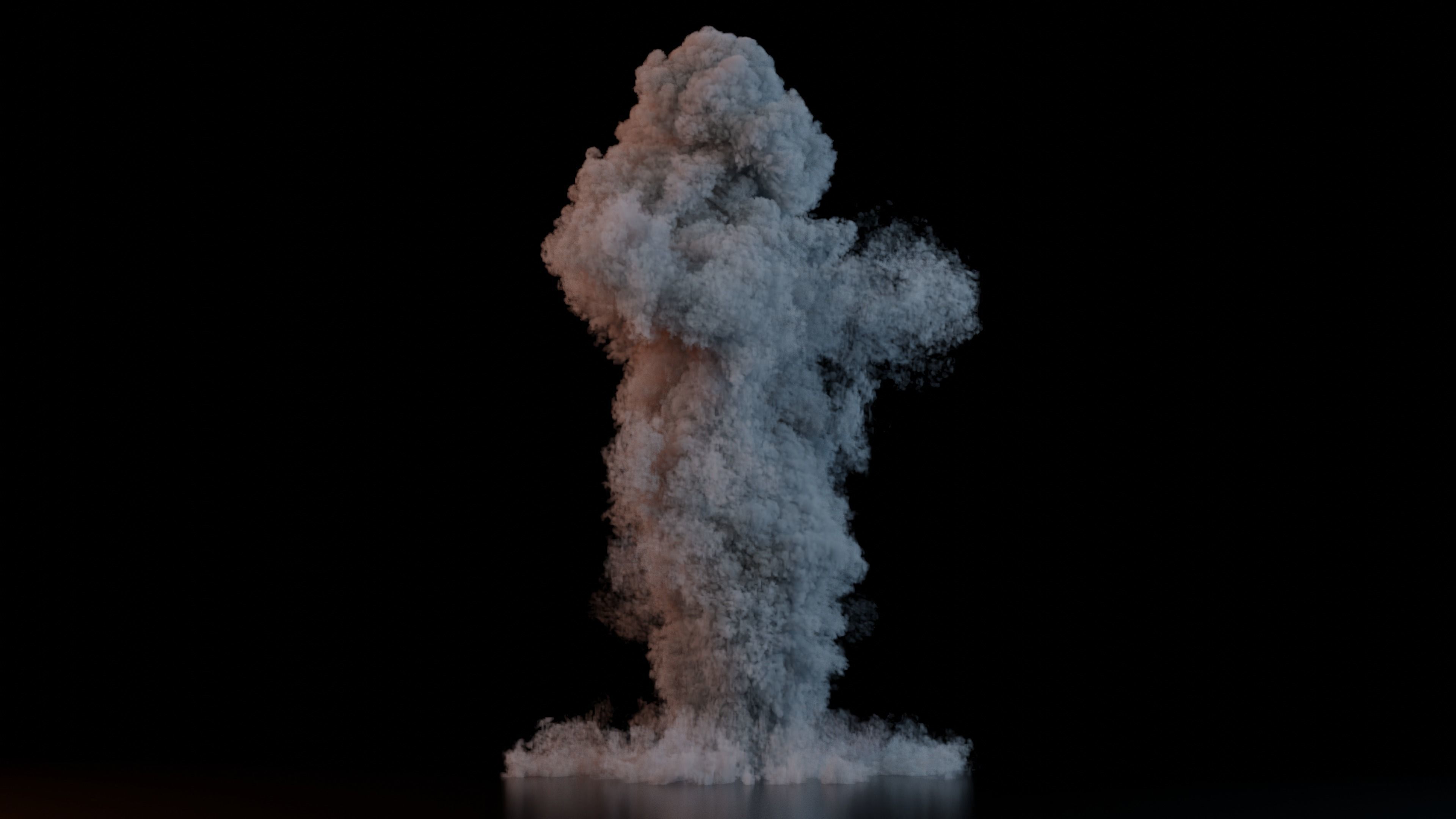 Bomb Strike Explosion 3D model_10