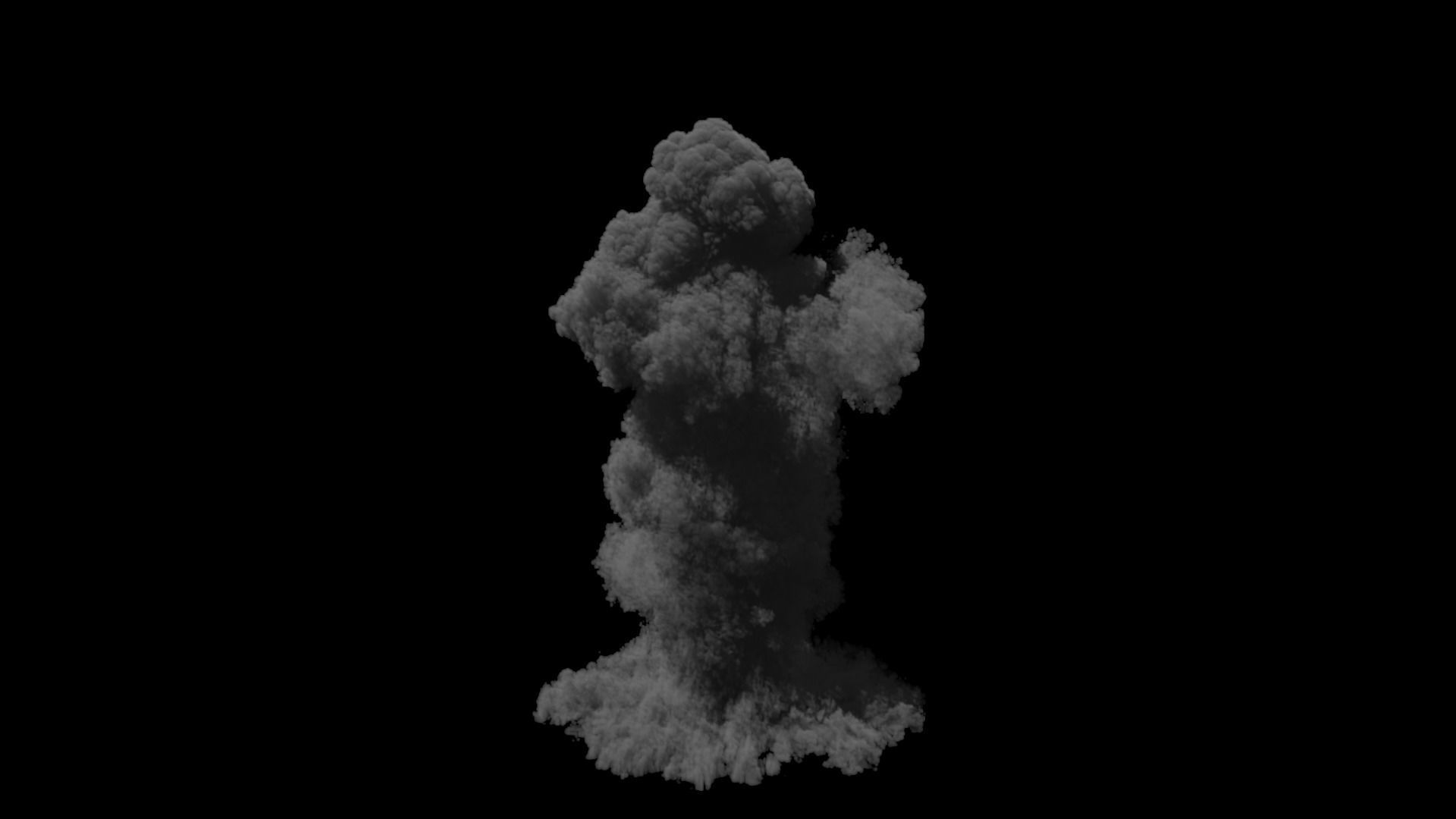 Bomb Strike Explosion 3D model_13