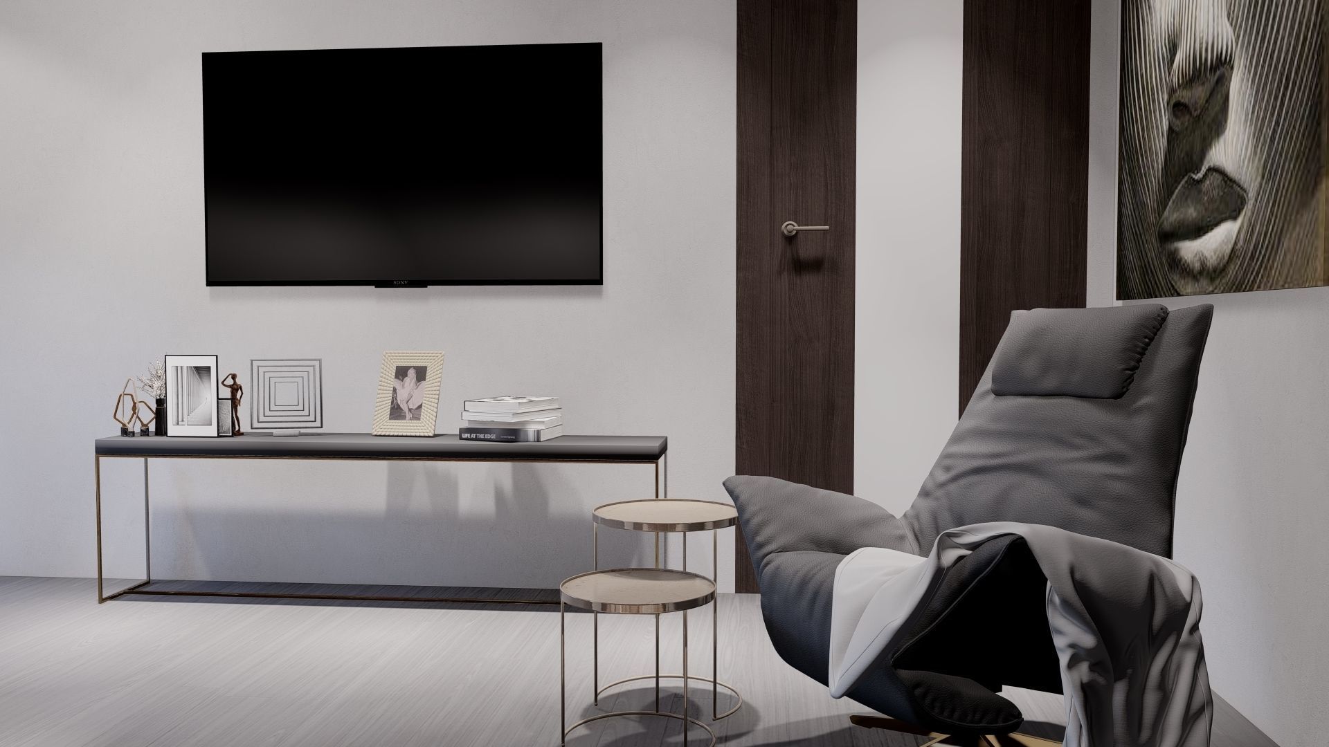 Livingroom Design 3D model_2