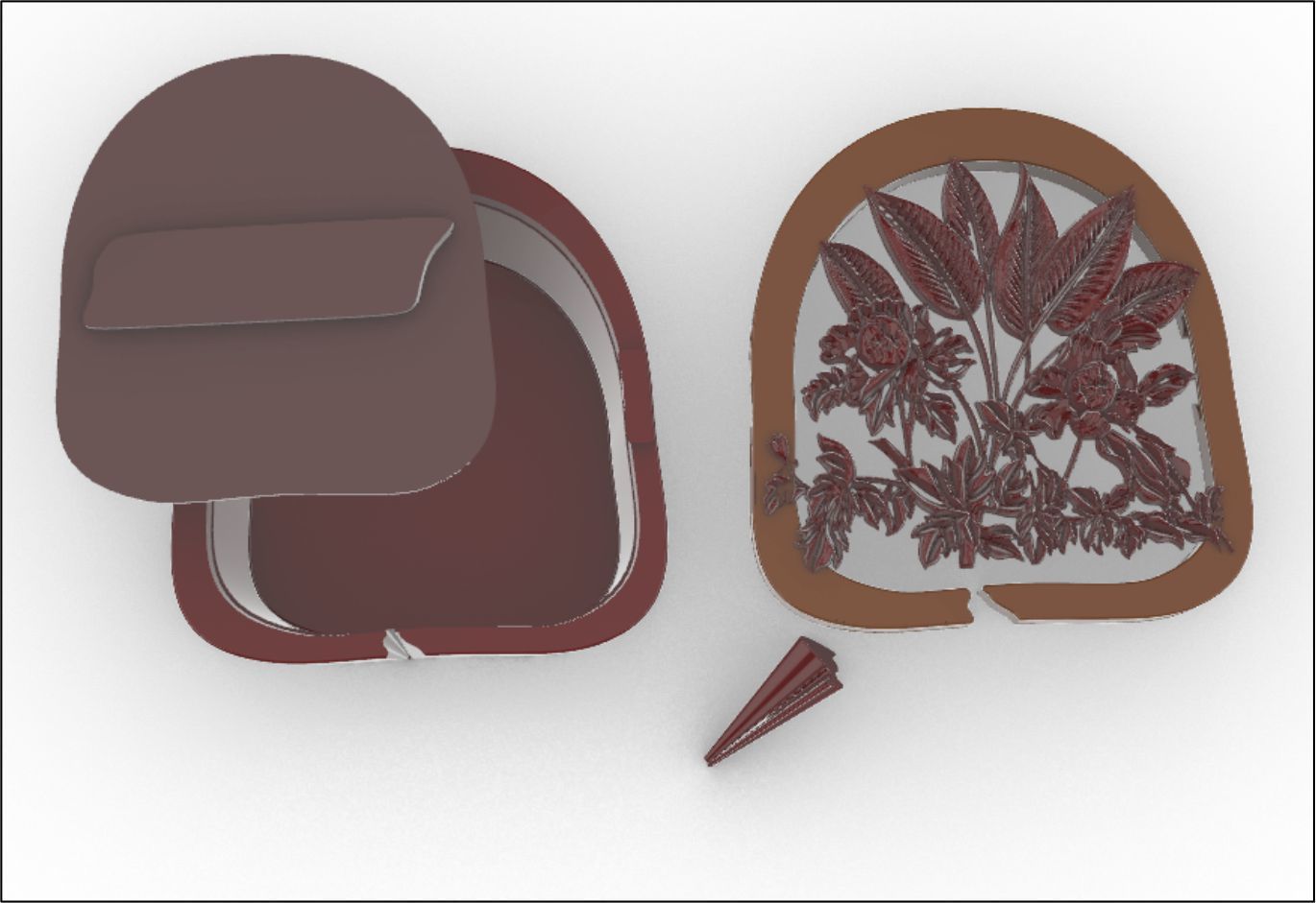 IX Gift Box 3D model_7