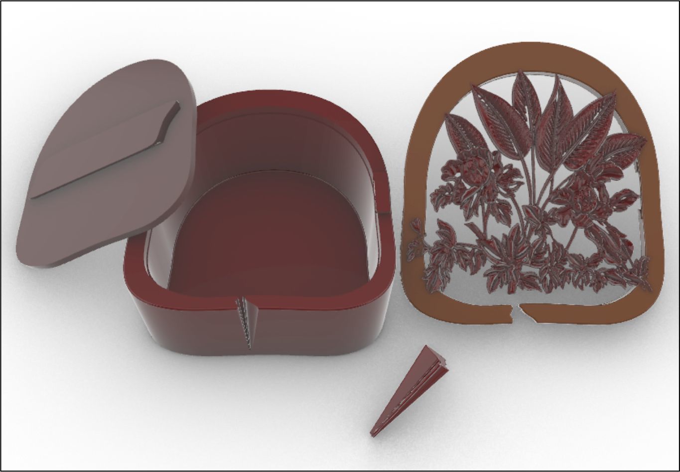 IX Gift Box 3D model_11