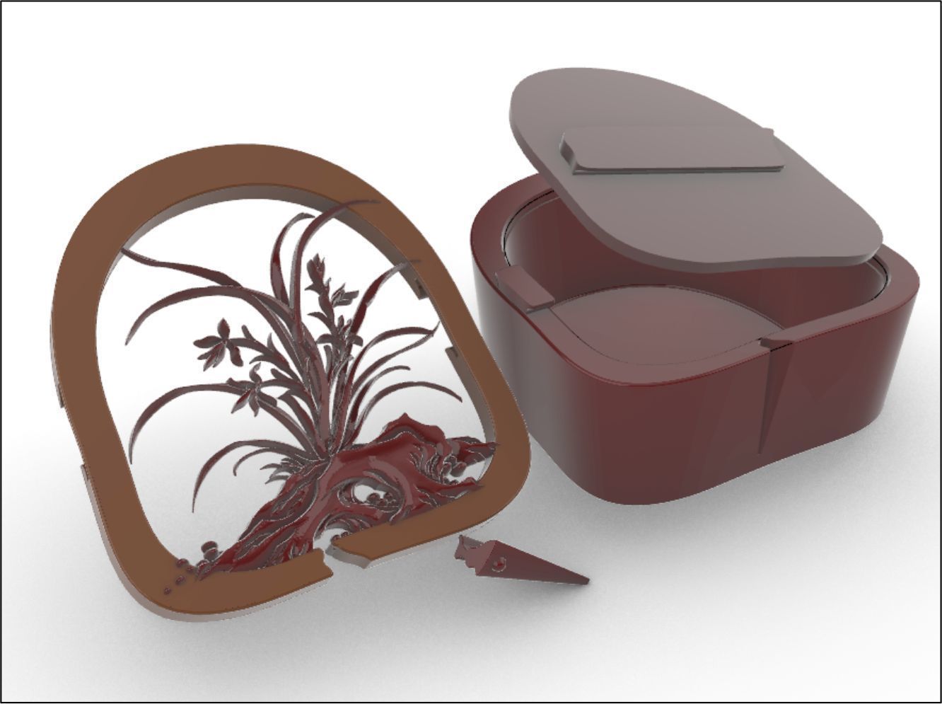 IX Gift Box 3D model_8