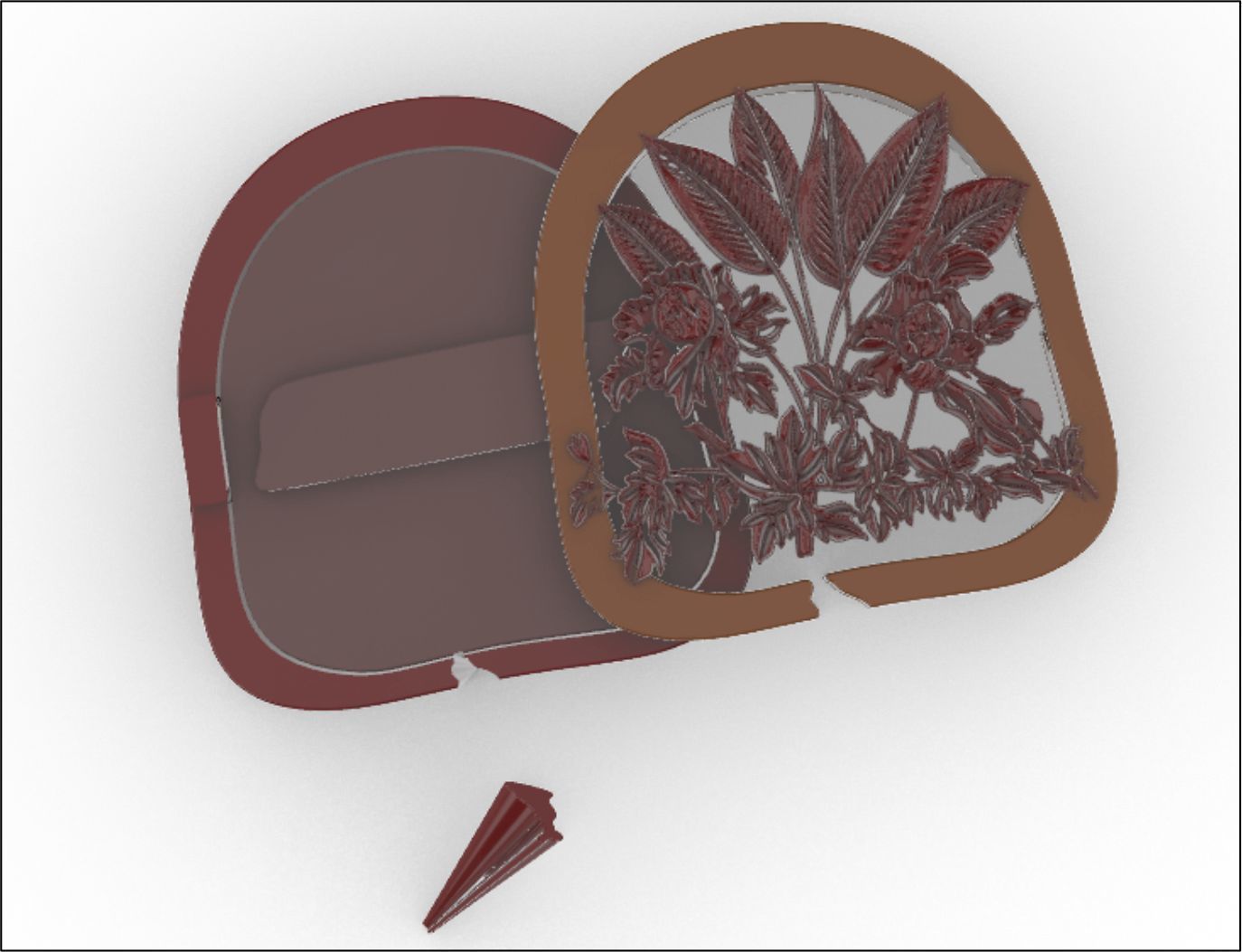 IX Gift Box 3D model_5