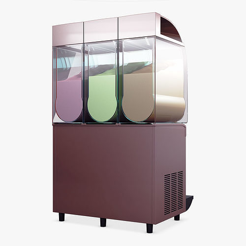 Ice Cream Dispenser v 3 3D model 2