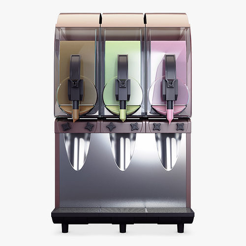 Ice Cream Dispenser v 3 3D model 5