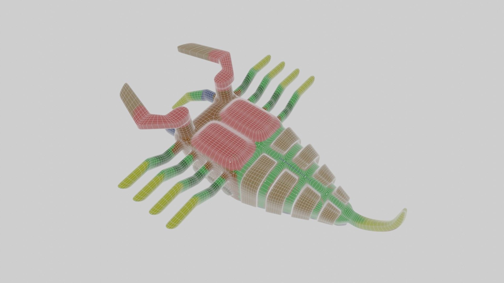 Robot Character 04 - RC04 3D print model_6