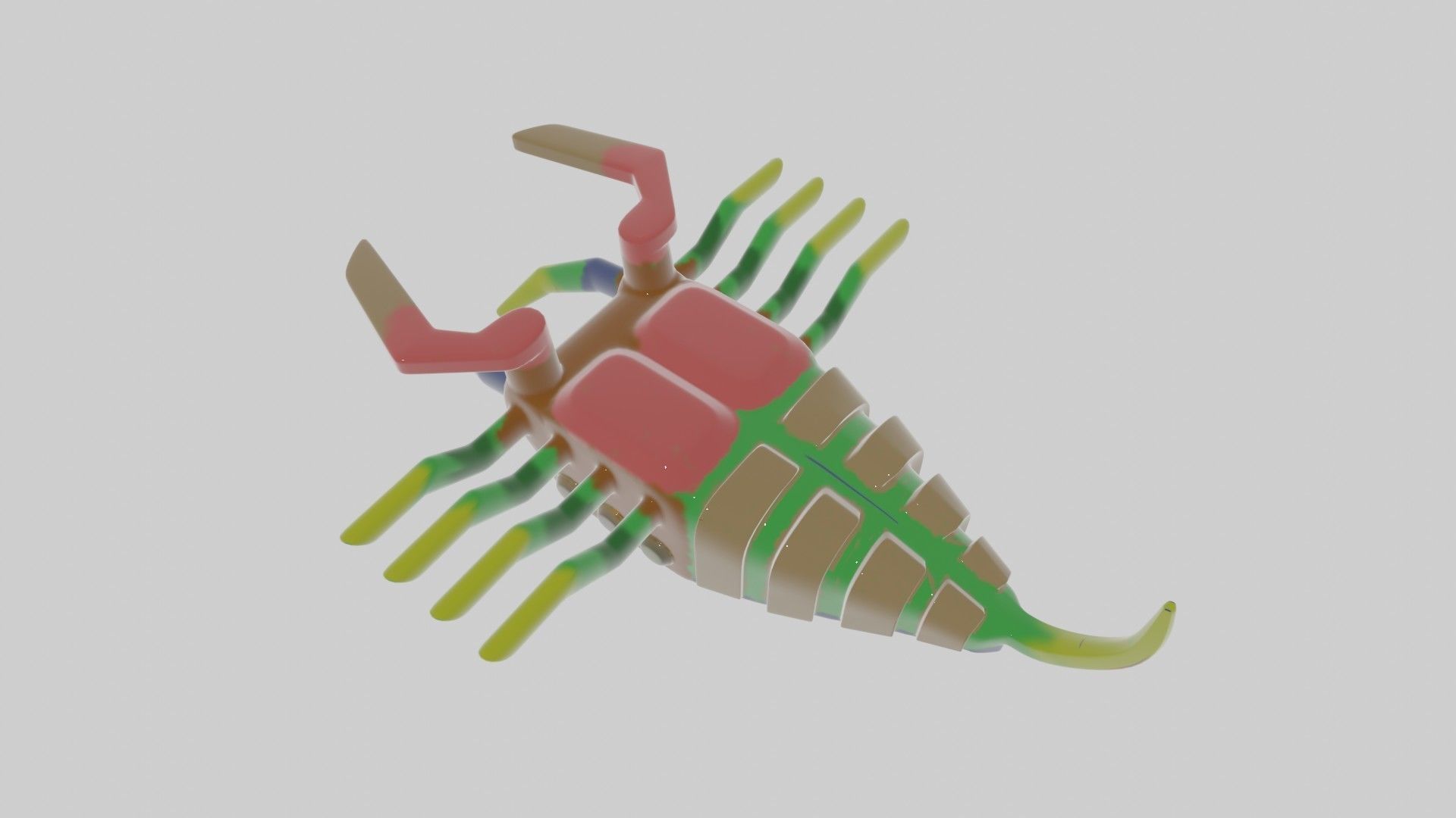 Robot Character 04 - RC04 3D print model_4