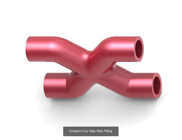 CLASSIC PIPE FITTINGS COMBO PACK 3D Model Collection_3