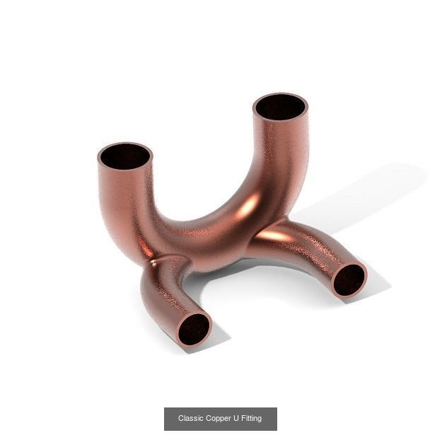 CLASSIC PIPE FITTINGS COMBO PACK 3D Model Collection_8