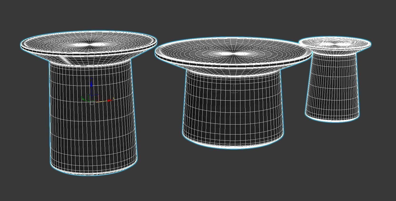 Coco Coffee Table by Blu Dot 3D model_6