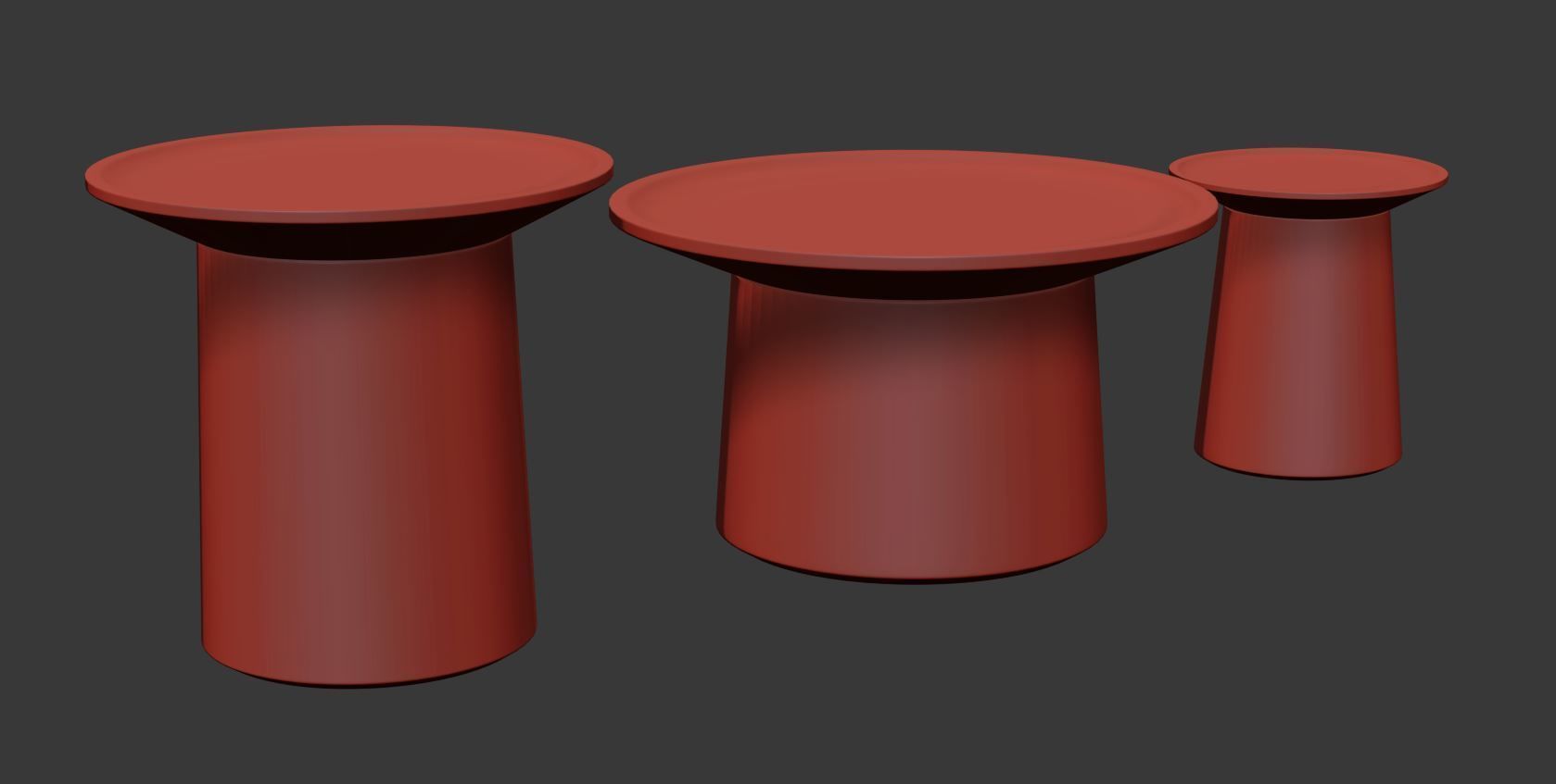 Coco Coffee Table by Blu Dot 3D model_7