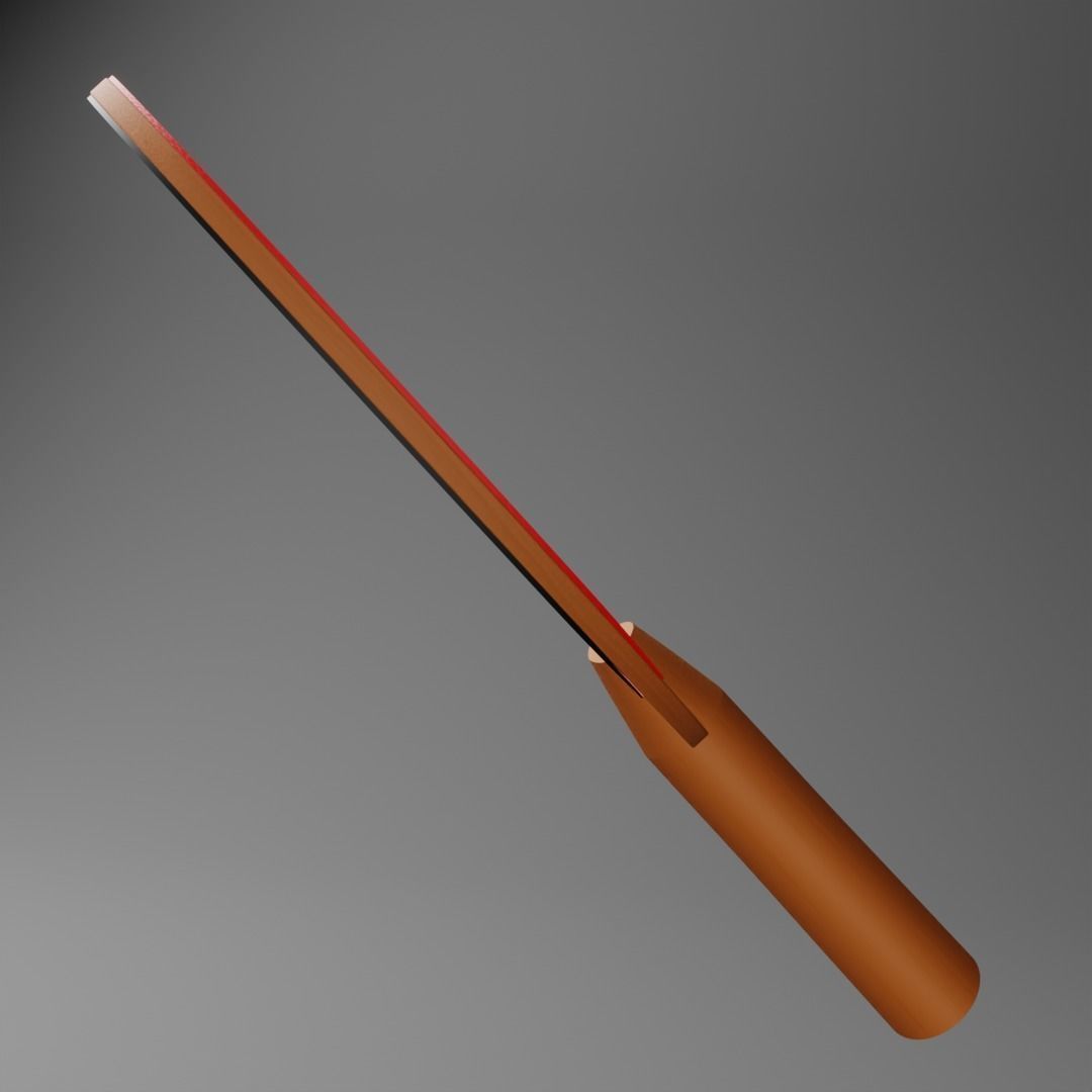 Ping-pong rackets 3D model_3