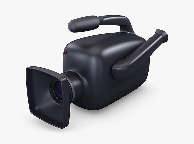 Cartoon Cinema Camera v 1 3D model