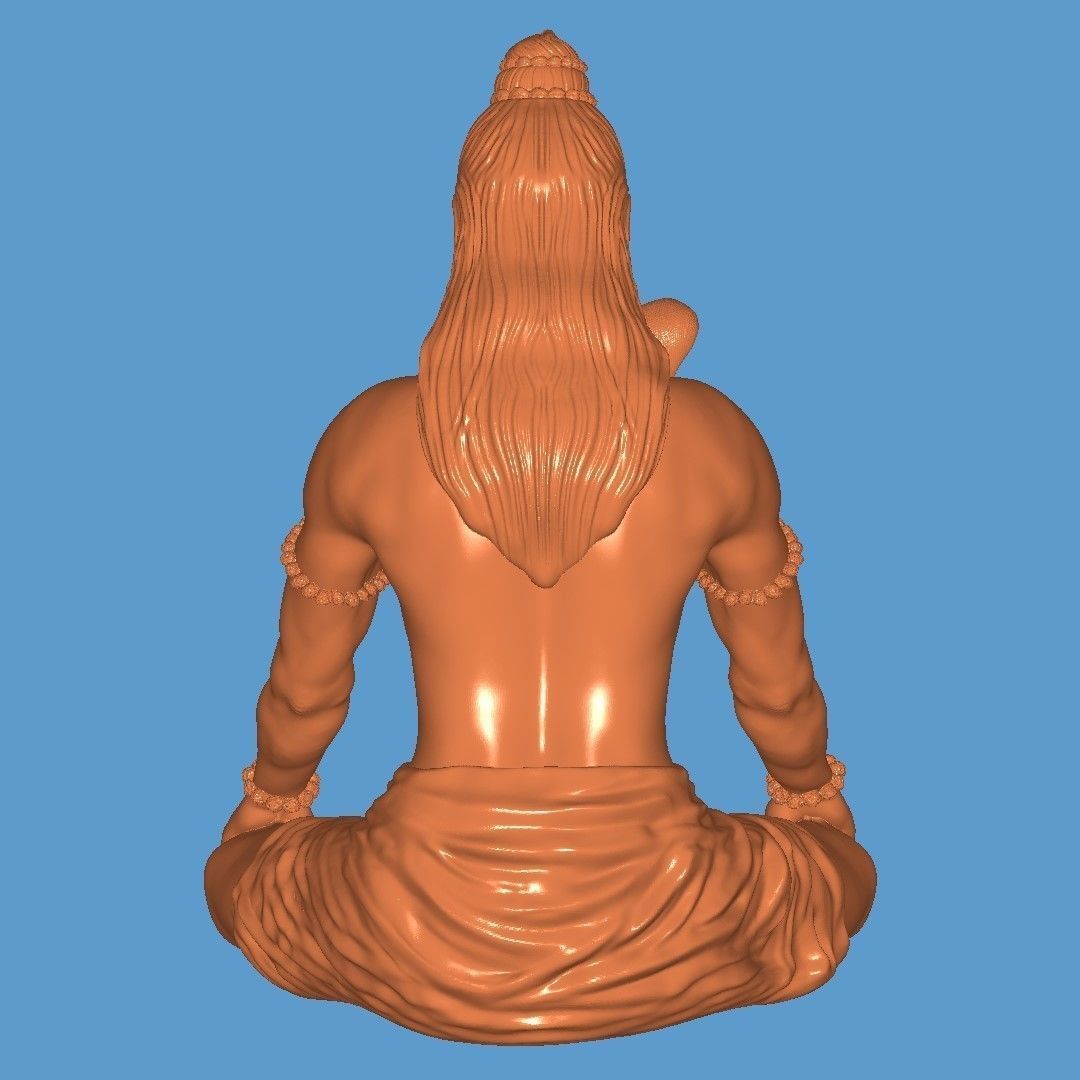 Lord Shiva 3D print model_2