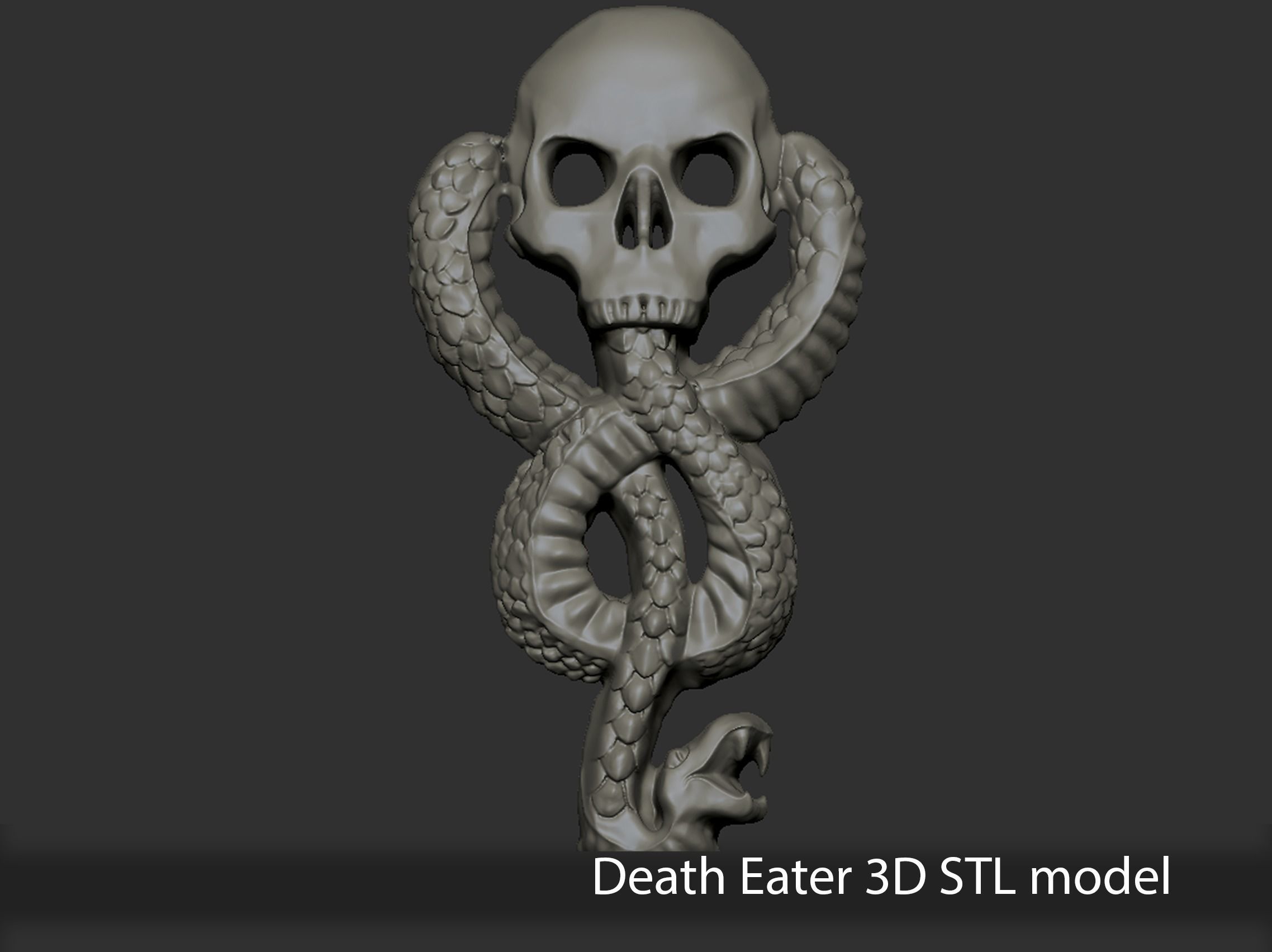 Potter Universe - 5 logos - OBJ and STL 3D print model_1