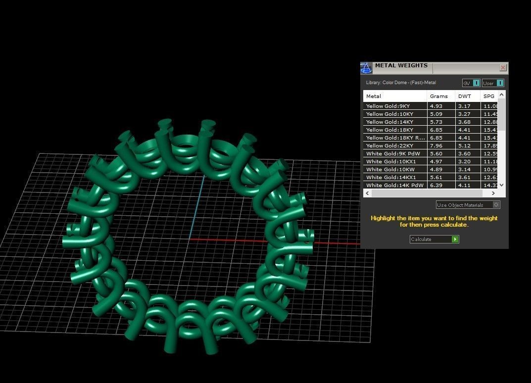 Model 496 Pave Diamond Ring 53 EU Size  3D print model_11