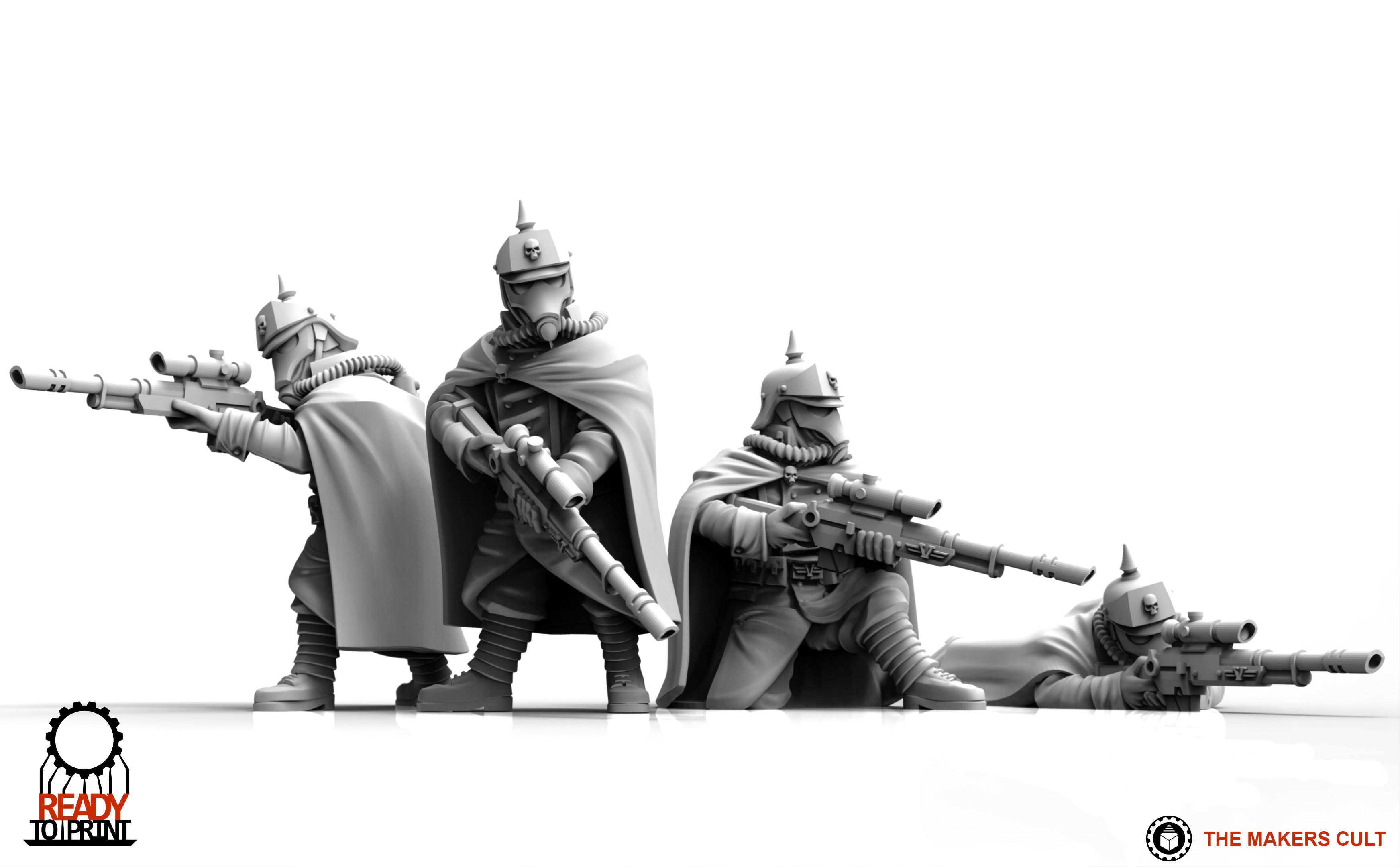 Valour Korps - Sharpshooters 3D print model_23