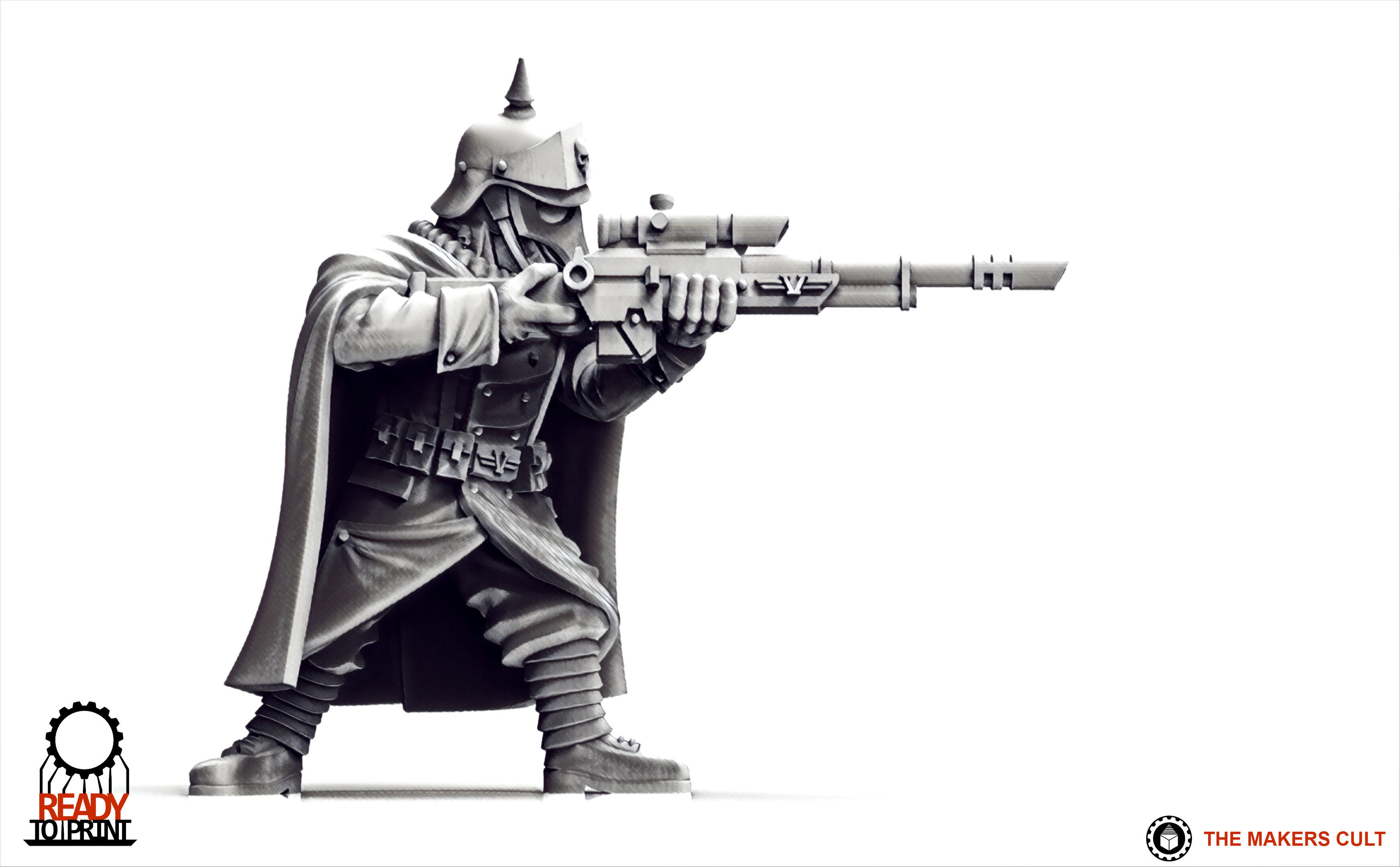 Valour Korps - Sharpshooters 3D print model_7
