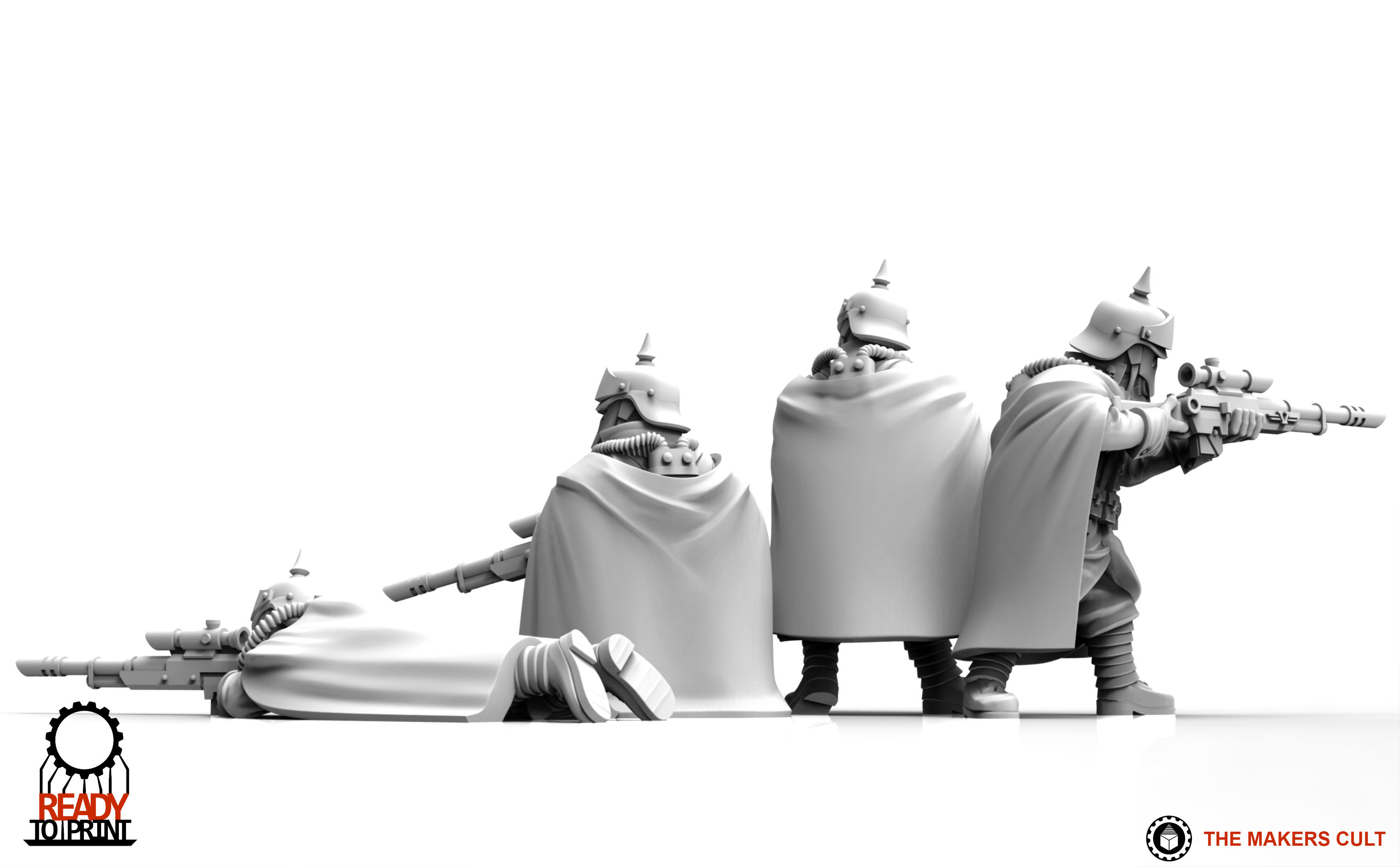 Valour Korps - Sharpshooters 3D print model_19