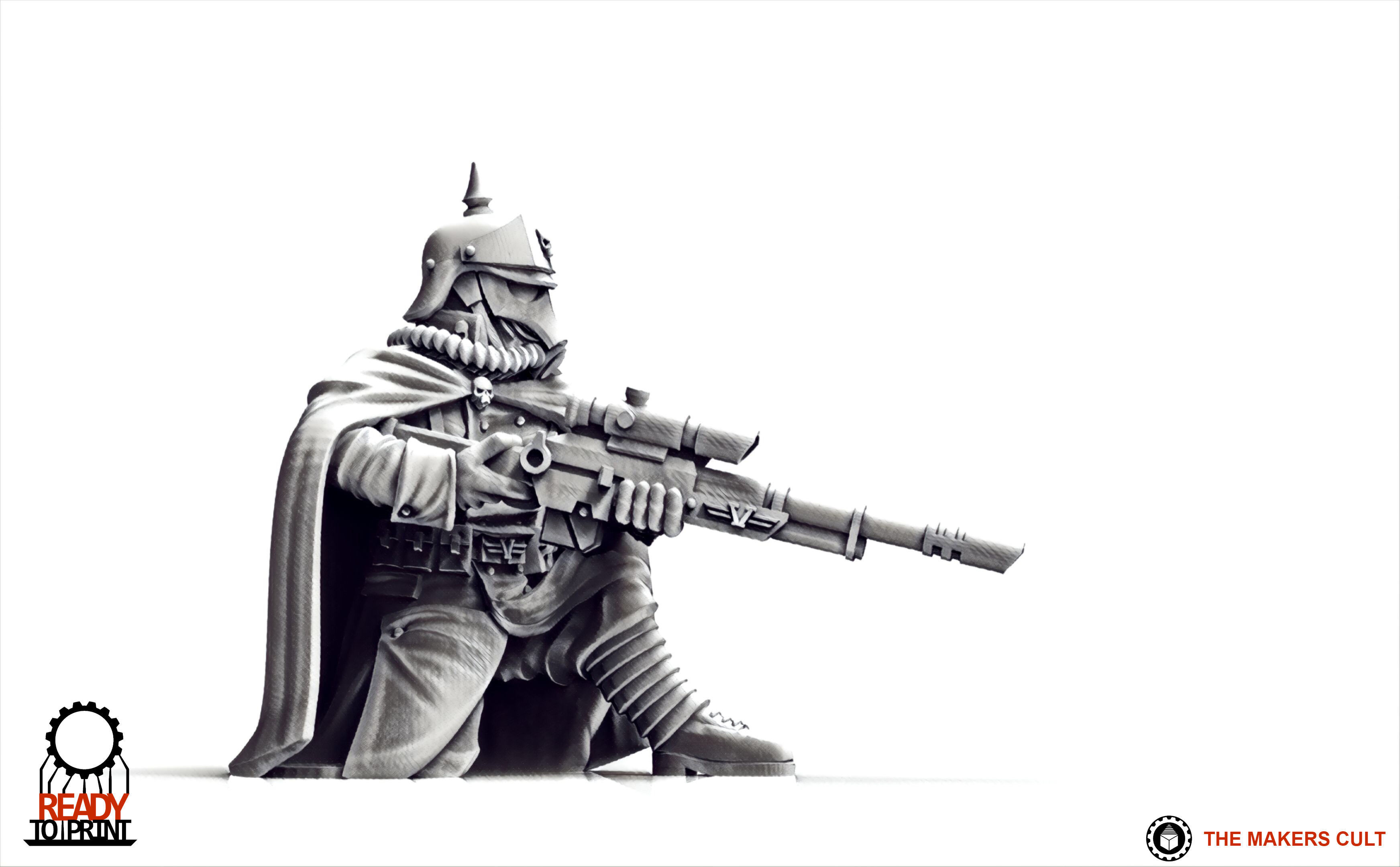 Valour Korps - Sharpshooters 3D print model_9