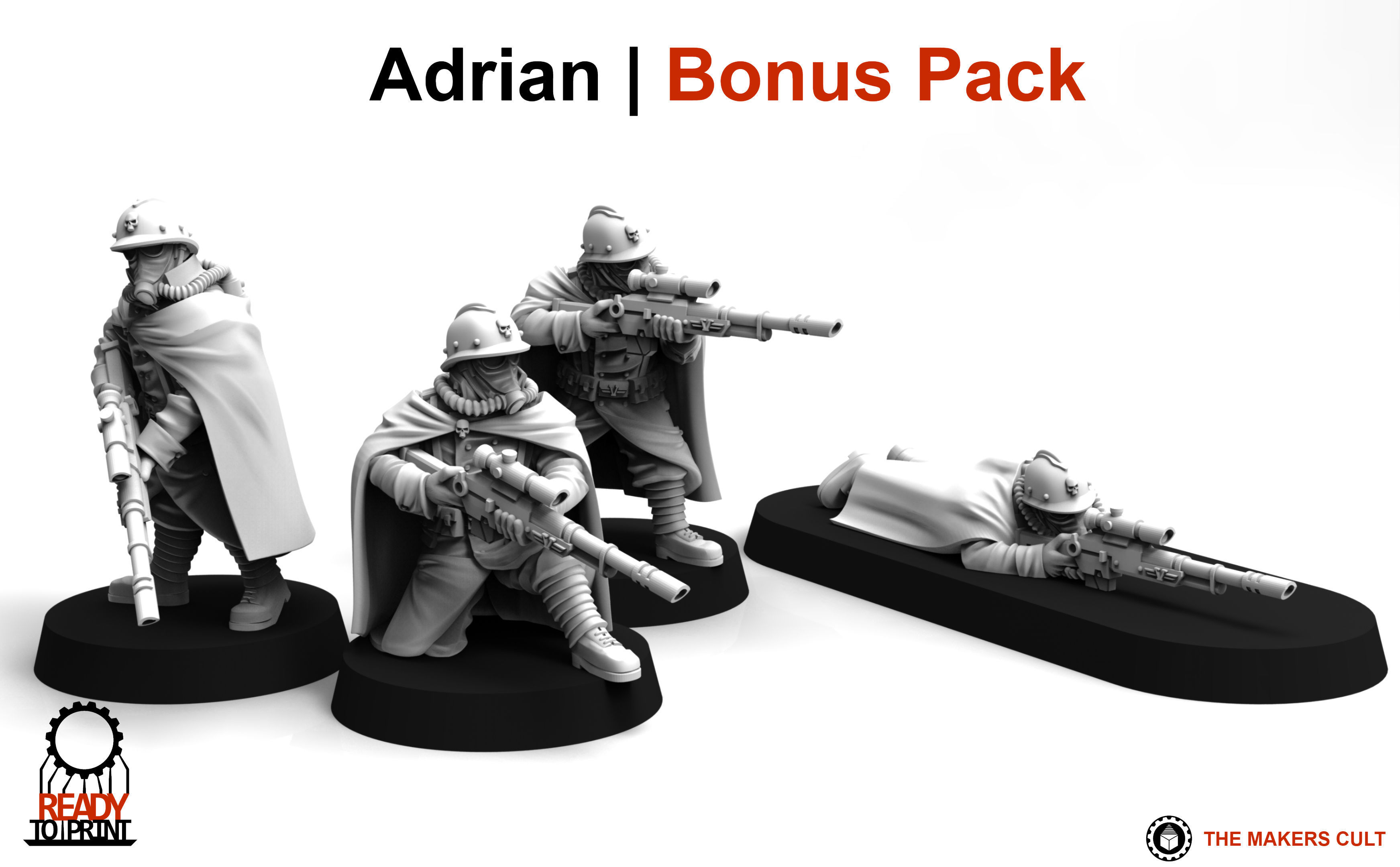 Valour Korps - Sharpshooters 3D print model_1