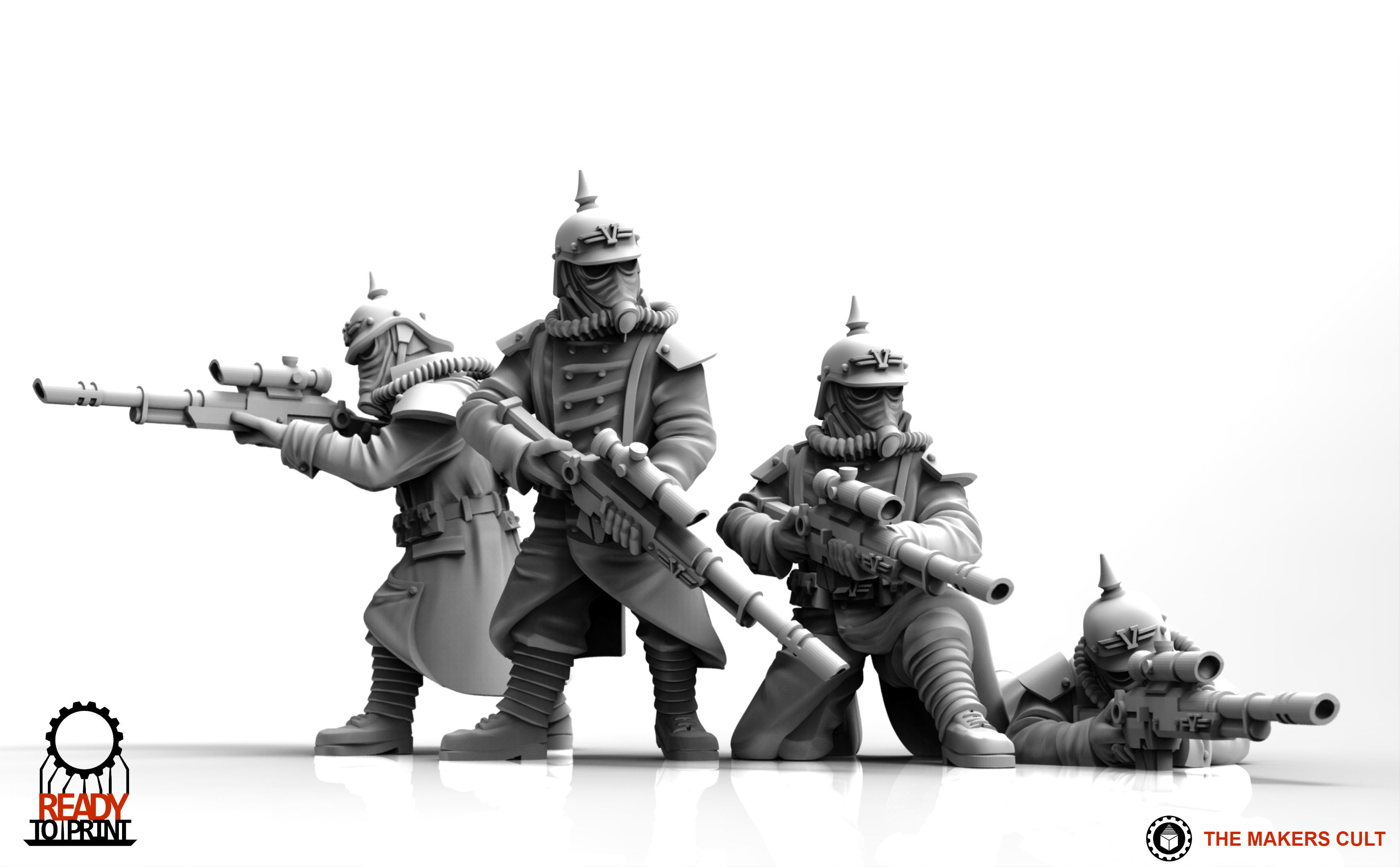 Valour Korps - Sharpshooters 3D print model_24