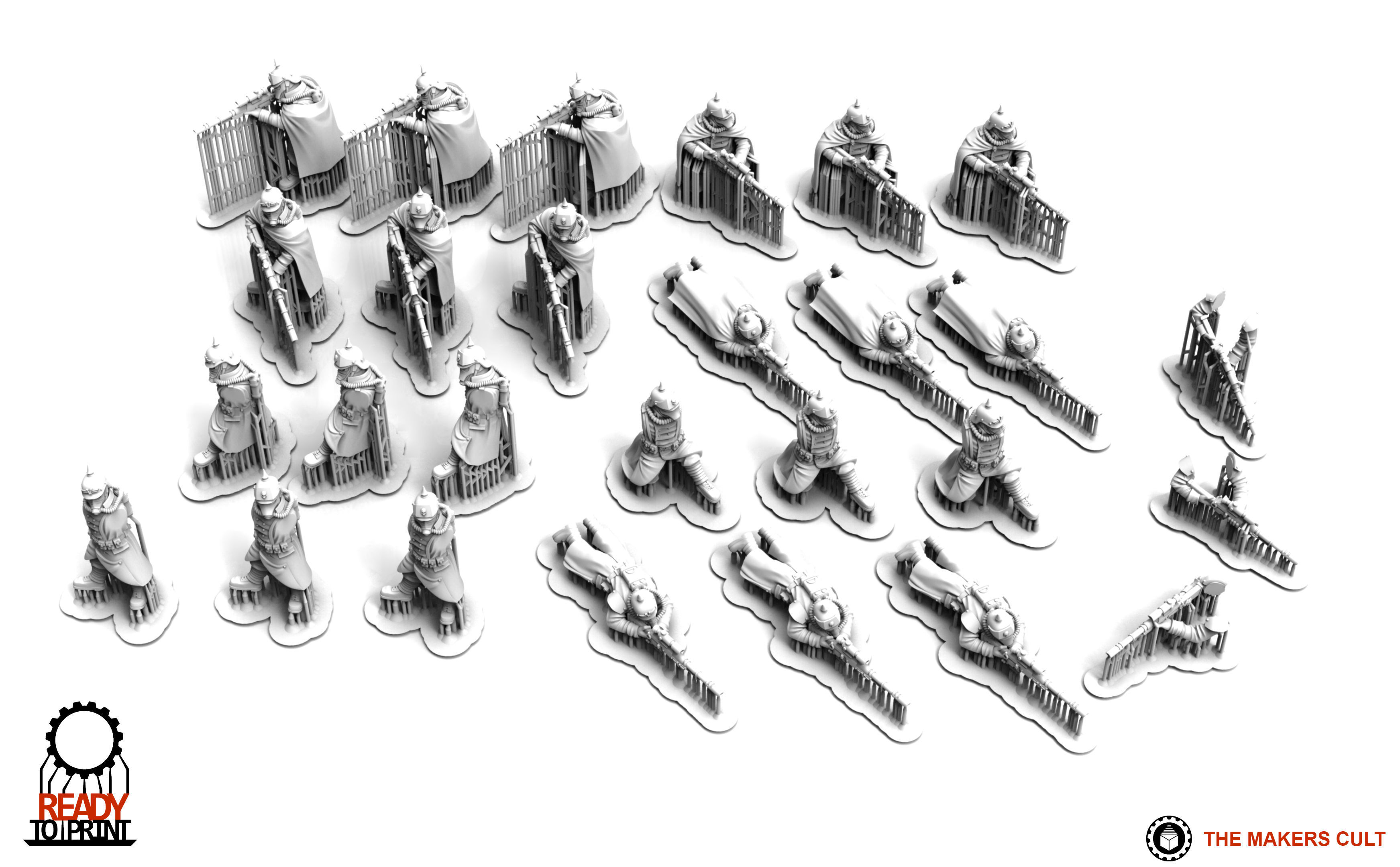 Valour Korps - Sharpshooters 3D print model_3