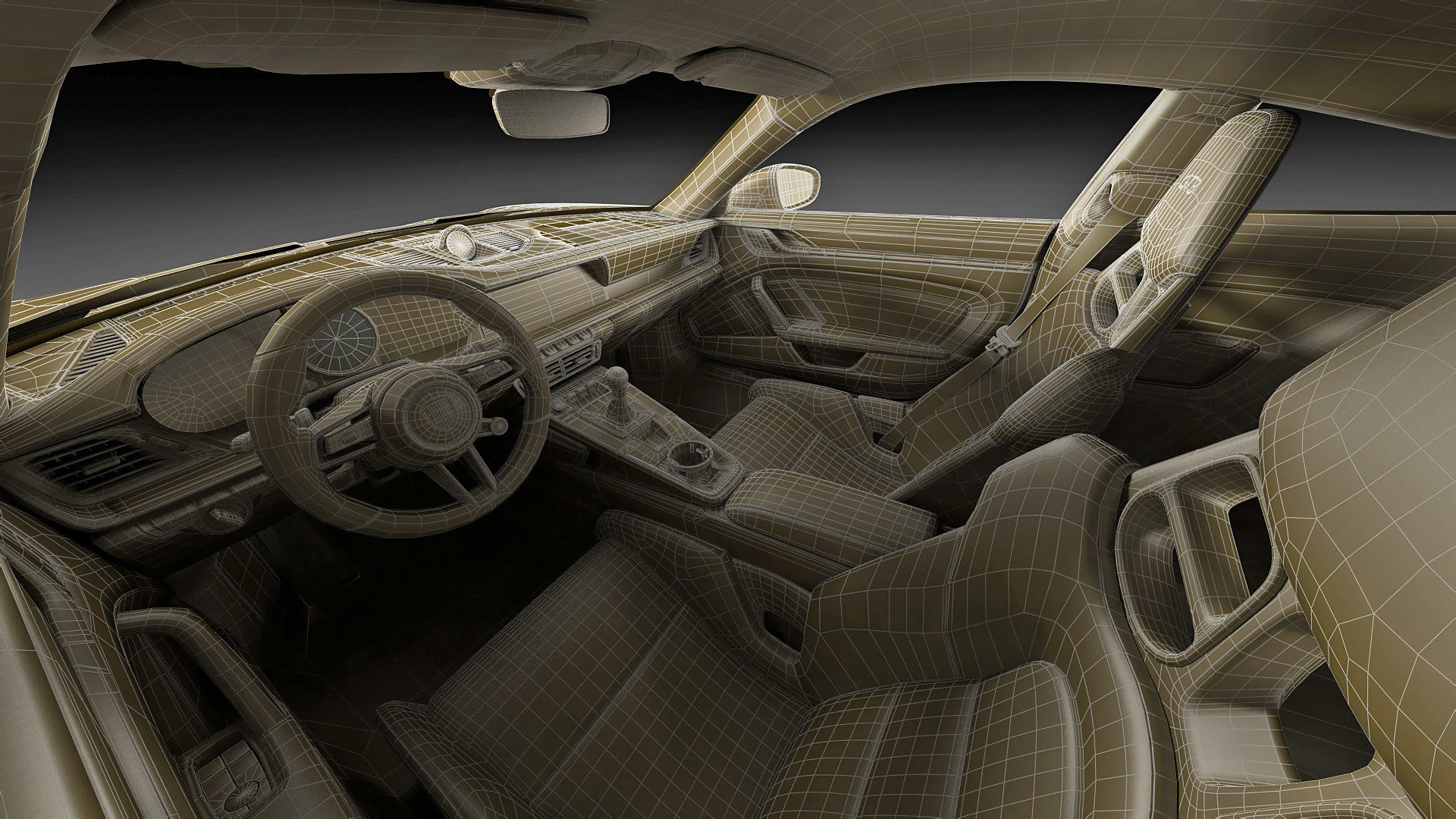 Porsche 911 GT3 992 2022 3D model_32