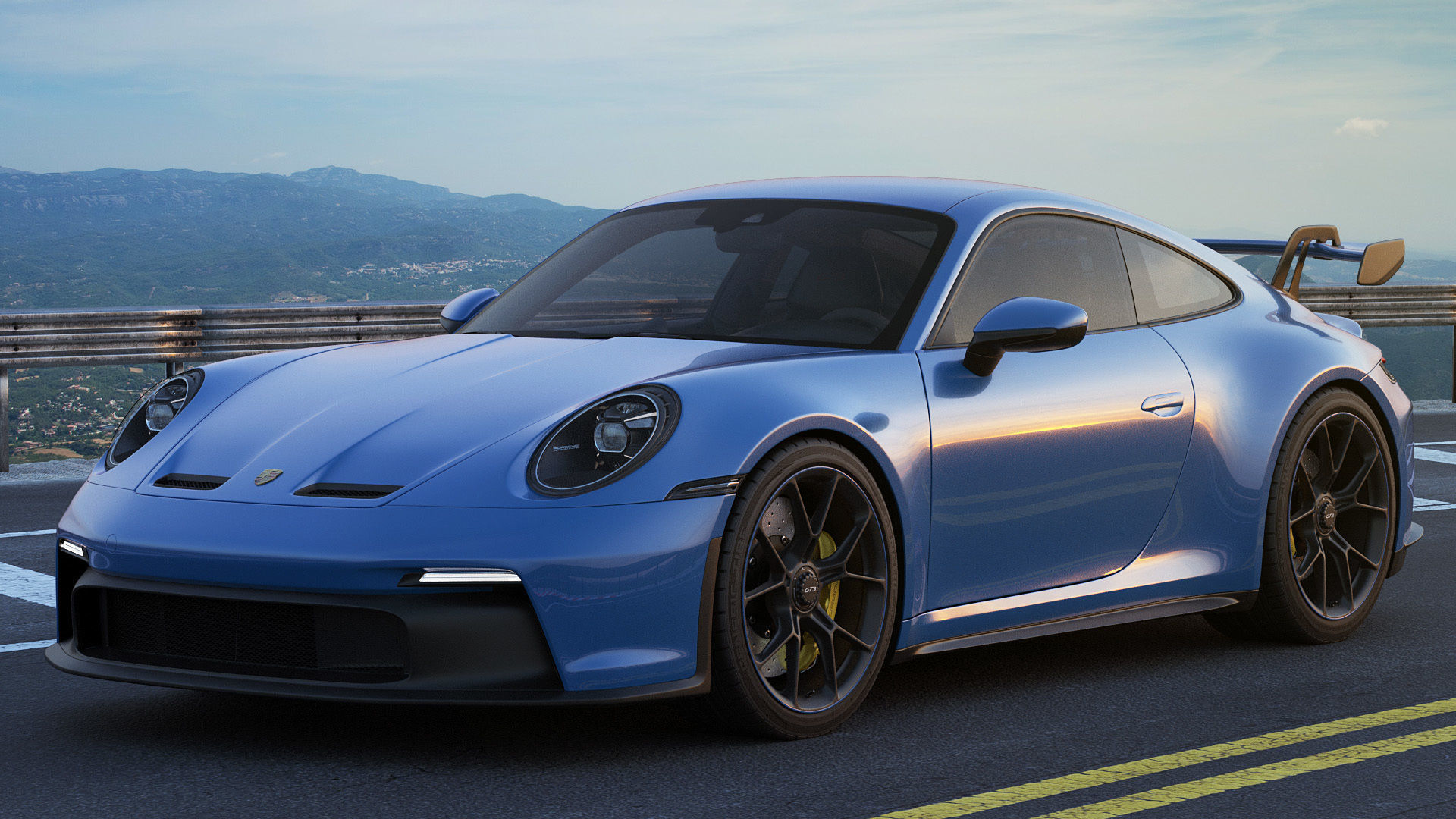 Porsche 911 GT3 992 2022 3D model_23