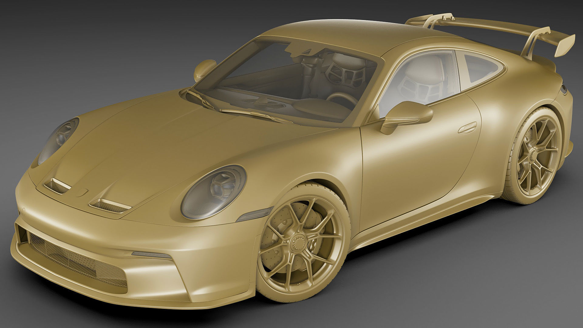 Porsche 911 GT3 992 2022 3D model_25