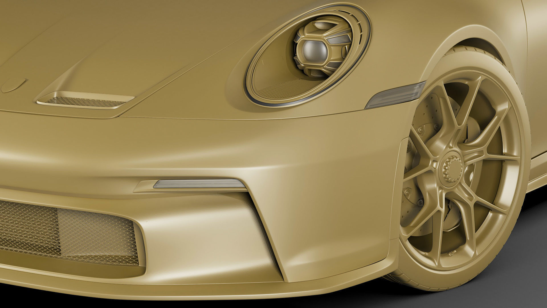 Porsche 911 GT3 992 2022 3D model_27