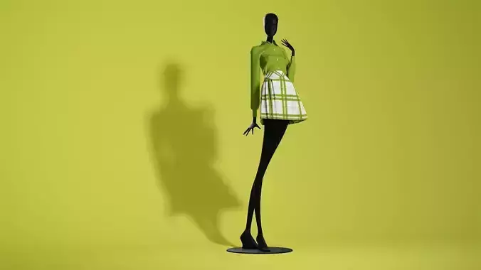 Colleen Corby 1960 Skirt and Shirt Pose 13