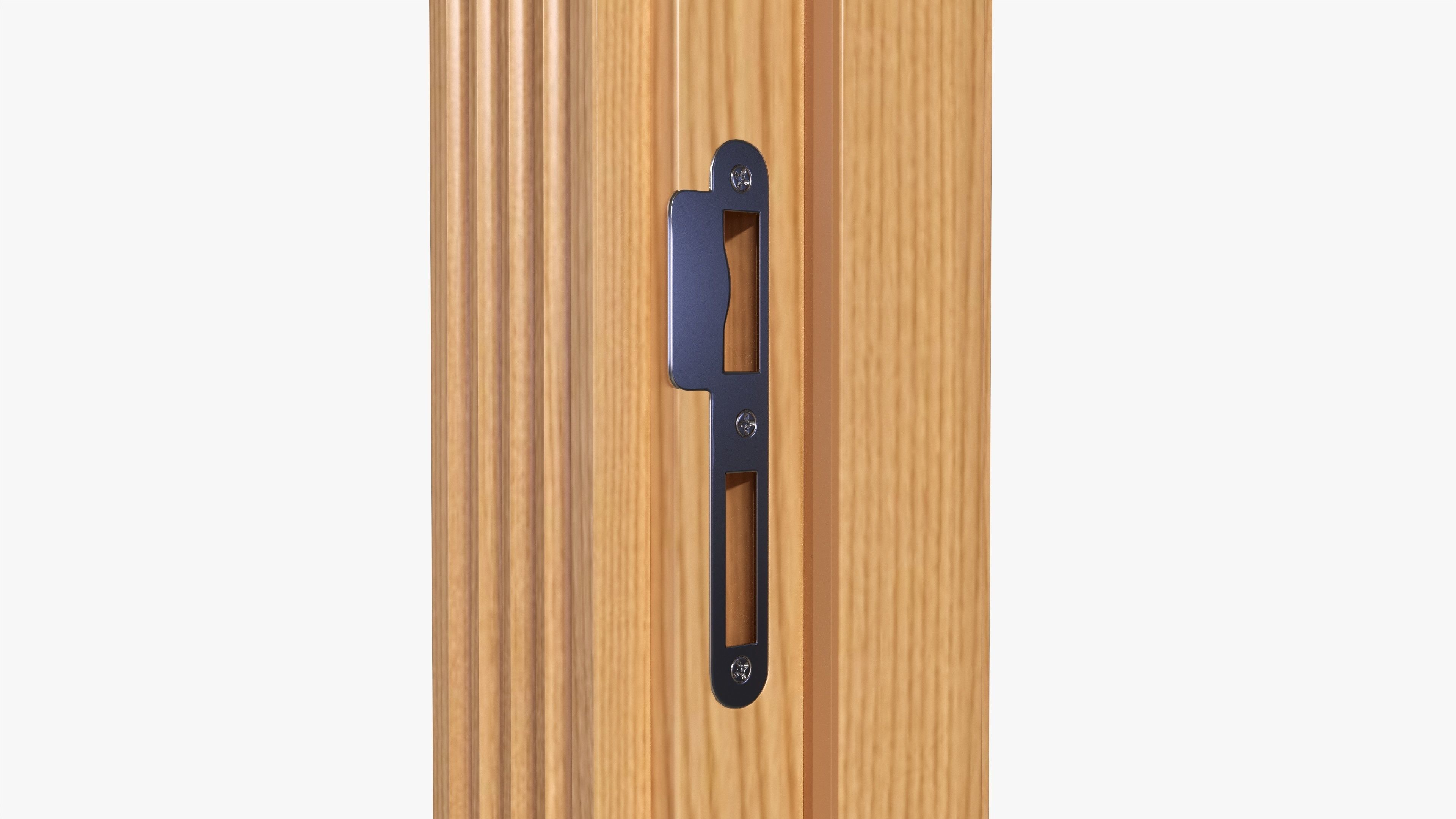 Door classic 03 3D model_5