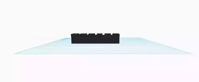picatinny rail 22mm  3D print model